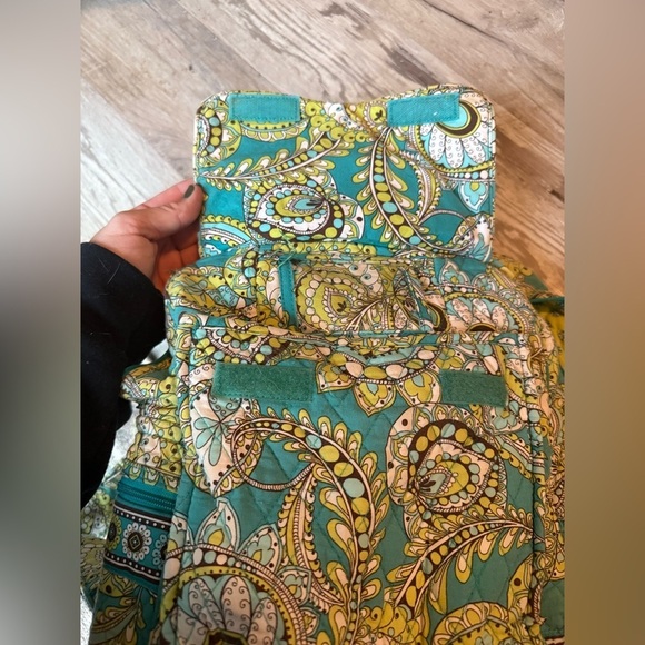 Vera Bradley Retired Peacock Paisley Backpack main image 4